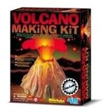 Volcano making educational project