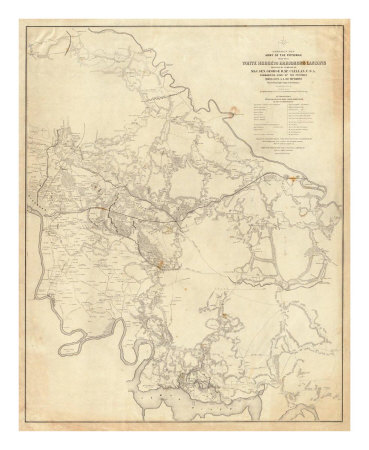 Civil War: White House To Harrisons Landing, c.1862