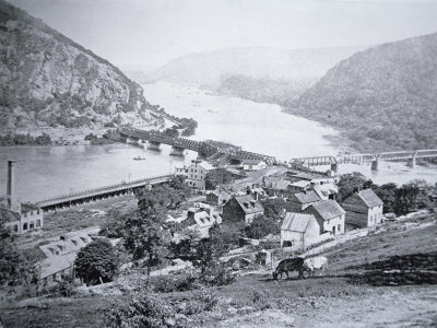 View of Harper's Ferry, West Viginia, c.1860