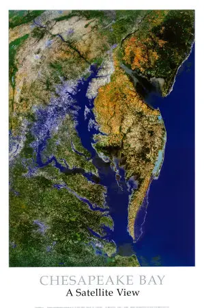 Chesapeake Bay from Space - Spaceshots