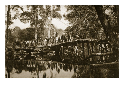 Grapevine Bridge over the Chickahominy River, 1861-65