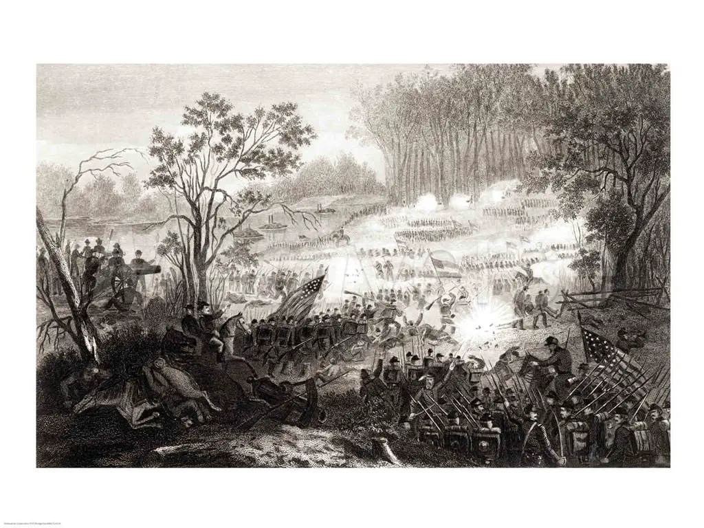 Battle of Shiloh begins