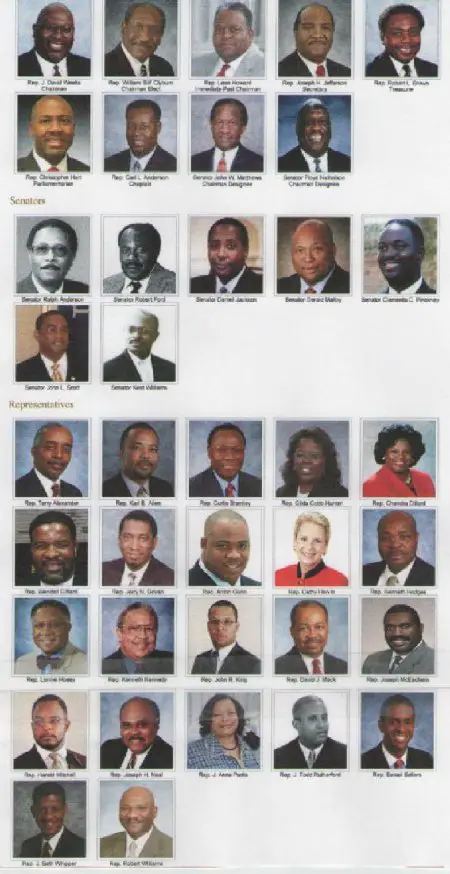 South Carolina Legislature African American Members  2010