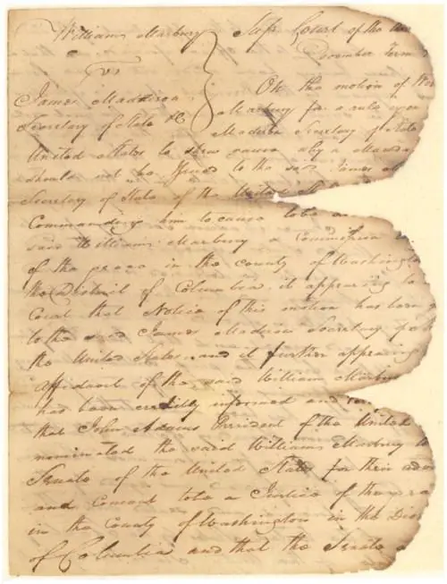Marbury Document
