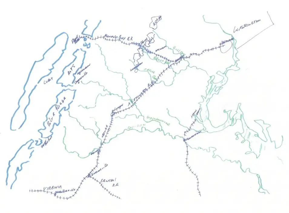 Northern Virginia Railroad Network