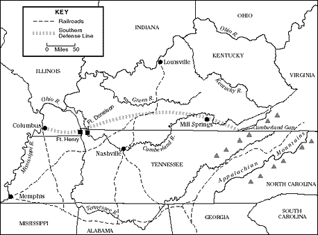 Kentucky Confederate Fortifications Kentucky Civil War