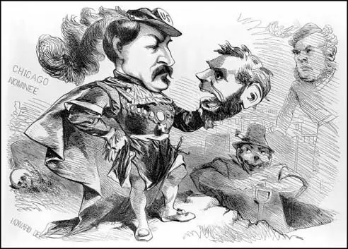 McClellan Lincoln Cartoon