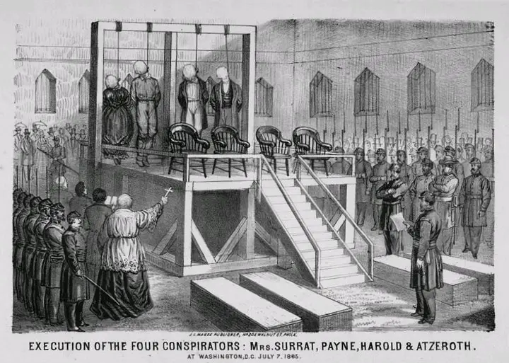 execution of Abraham Lincolns killers