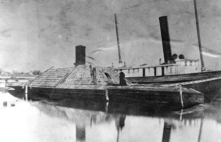 Confederate ship Virginia Naval Yard class type ram