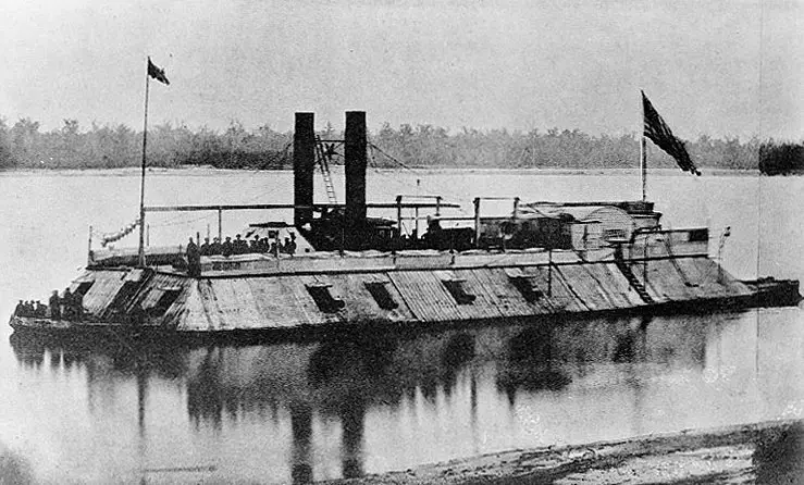 USS Corondolet Ironclad Civil War Vessel