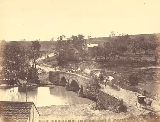 Stone bridge over Antietam creek
