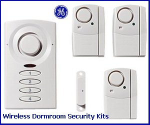 GE Wireless Home and Dorm Decurity Kit