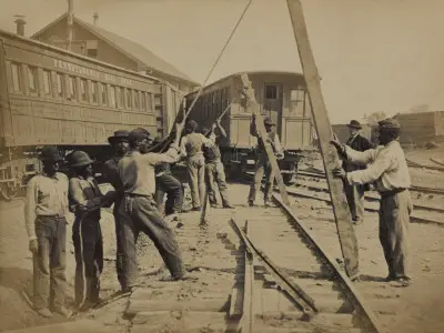 Military Railroad Operations in Northern Virginia, c.1862