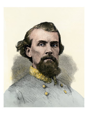 Confederate General Nathan Bedford Forrest in the Civil War