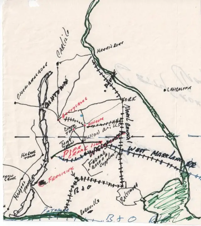 Dameged Railroads by JEB Stuart and Jubal Early