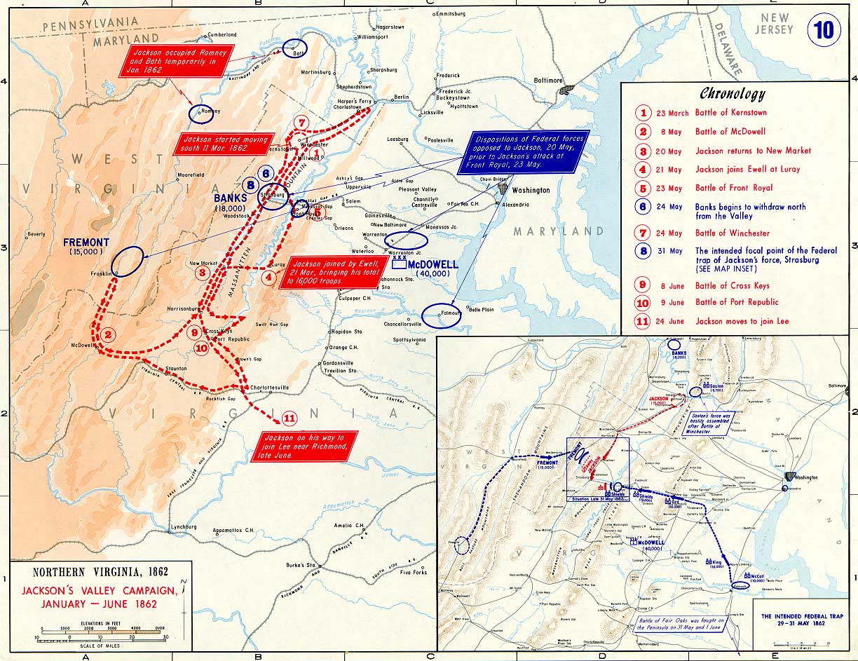 Virginia Civil War Battle Front Royal Guard Hill Cedarville   Shenandoah Valley Campaign 