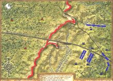 Vicksburg Seige Map