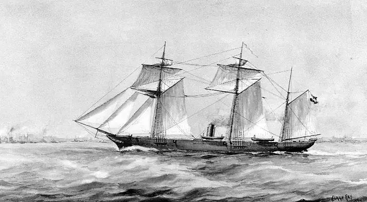 CSS Alabama painting