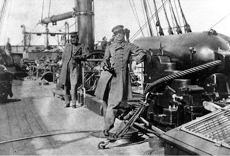 Captain Raphael Semmes CSS Alabama visit to Capetown August 1863 First Lieutenant John M. Kell