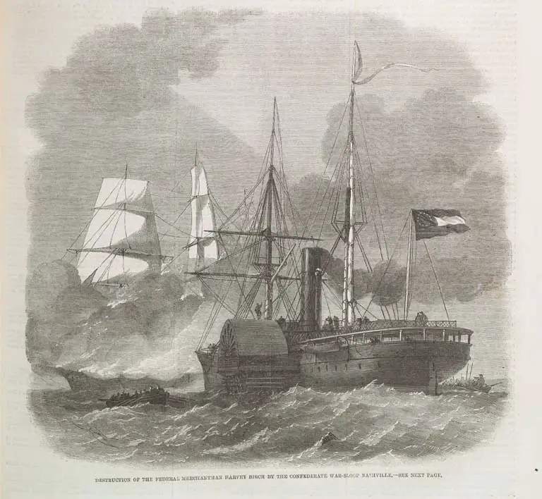 Confederate naval Ship CSS Nashville
