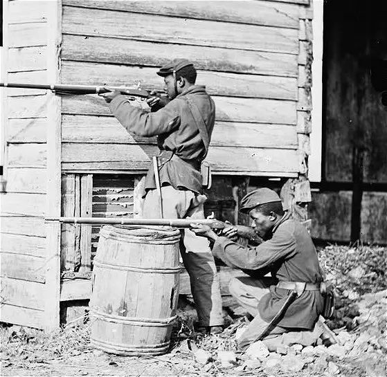 Civil War Colored Rifleman