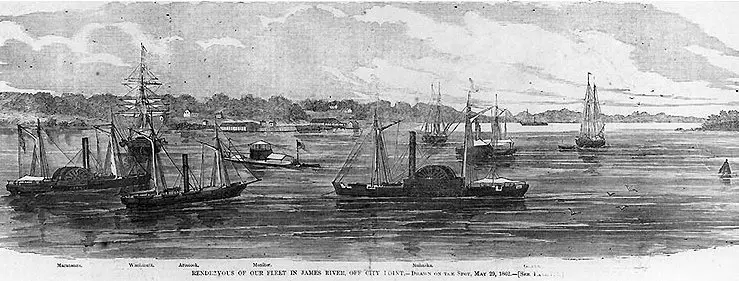 Civil War Union Navy Fleet