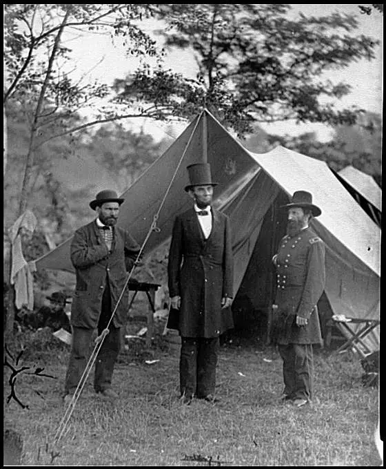 Abraham Lincoln Allen Pinkerton General John McClernand