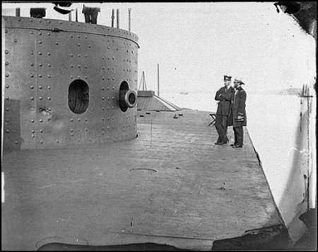 Monitor Civil War Ironclad Ship