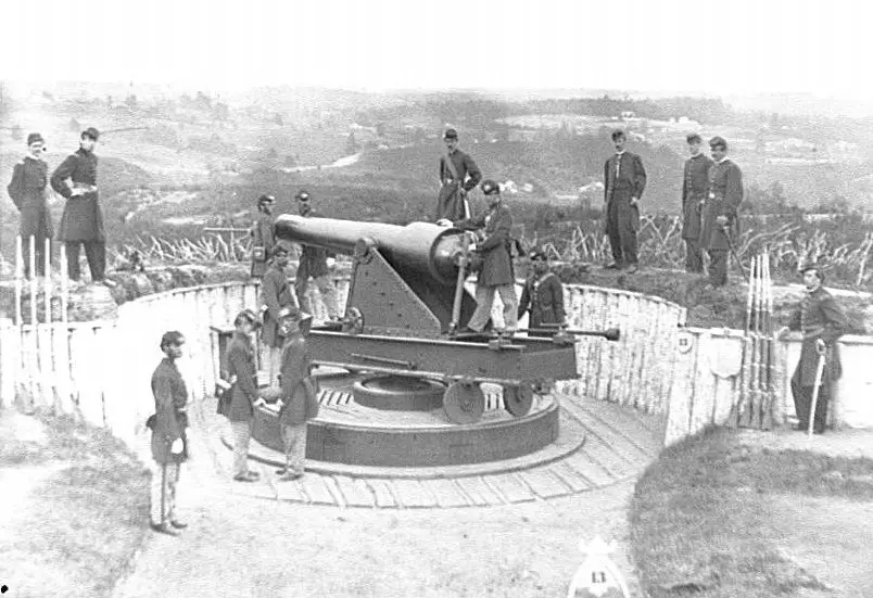 Washing DC 100 pound cannon
