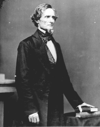 Confederate President Jefferson Daviis