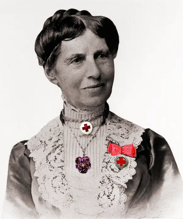 Clara Barton Ame Civil War Women American Red Cross Founder
